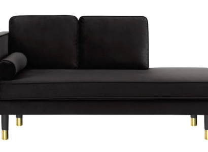 Chaise longue Creative Furniture new Living room Modern Design Black Sofa